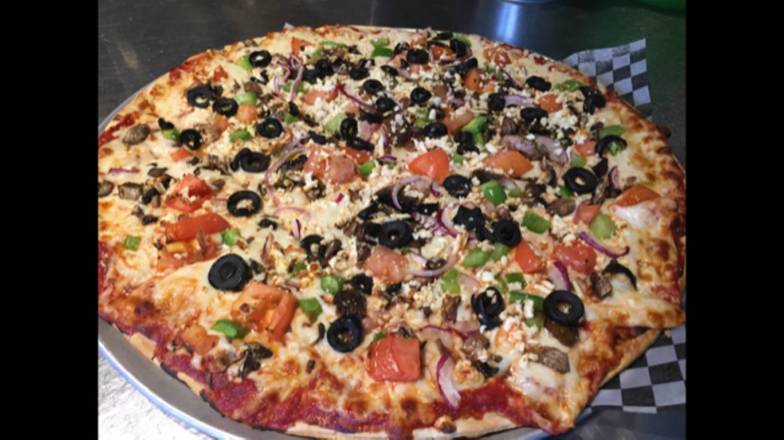 15" Large Greek Pizza