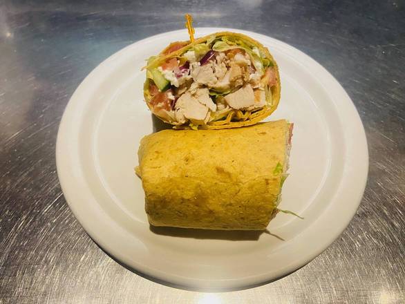 Greek Chicken Wrap (6 Oz)