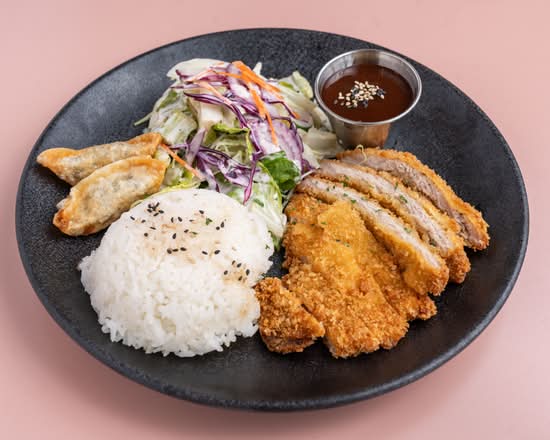 Combo Donkatsu (Fried Pork Cutlet Combo)