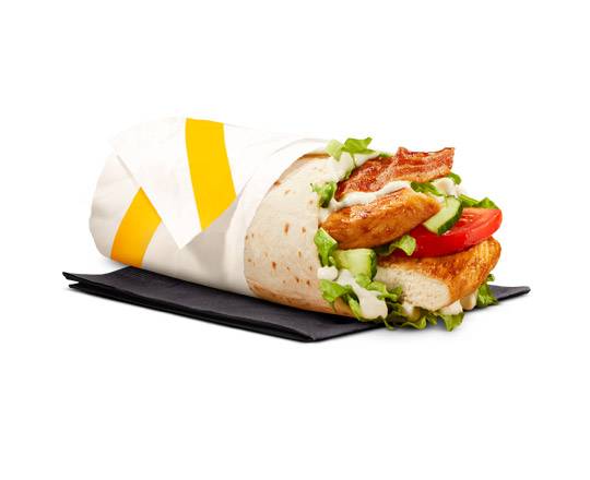 Chicken & Bacon McWrap with Grilled Chicken [480.0 Cals]