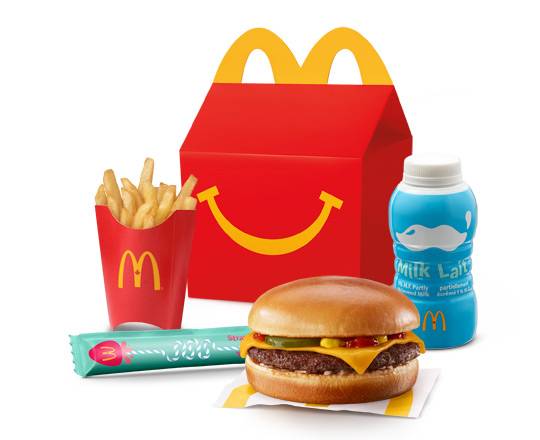 Happy Meal Cheeseburger with Mini Fries [440-550 Cals]