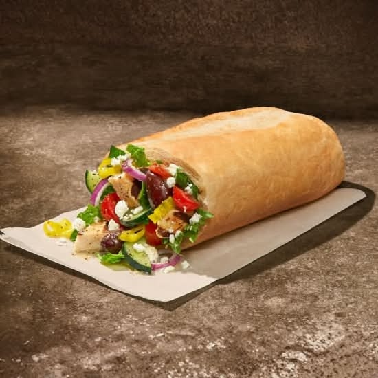 Stuffer - Greek with Chicken Salad