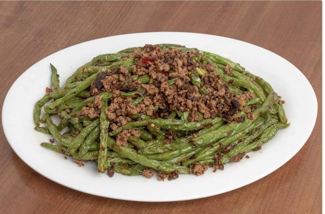 Dry-Fried String Beans with Meat
