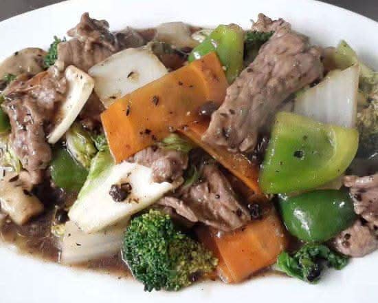 Beef with Black Bean Sauce