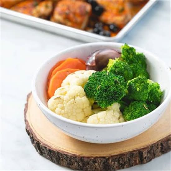 Sauteed Vegetables (Steamed)