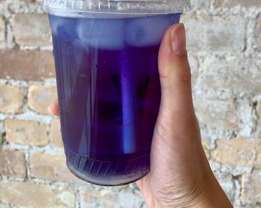 Iced Blue Delta Tea (16oz)