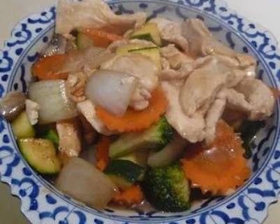 103. Chicken with Mixed Vegetable