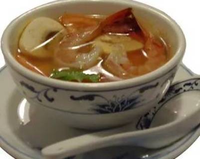 1. Shrimp Thai Lemon Grass Soup (Tom Yum)