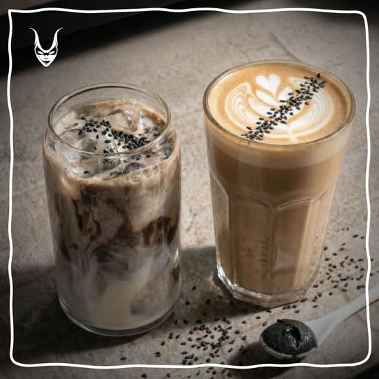 Black Sesame Latte