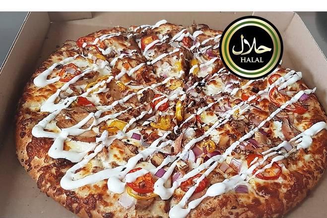 Chicken Shawarma Pizza  ( حلال)