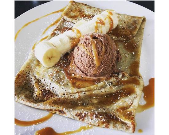 Crepe Caramel Sea Salt (Sweet White Flour)