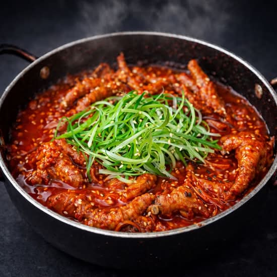 ###Spicy Dakbal(Chicken Feet Stew) | 국물 닭발