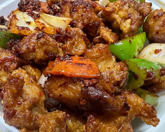 Spicy Szechuan Chicken (Dry)