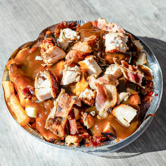POUTINE POULET & BACON REG