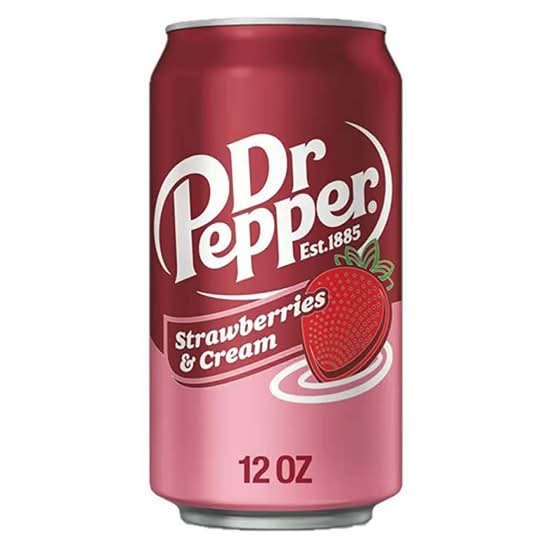 dr. pepper strawberries & cream
