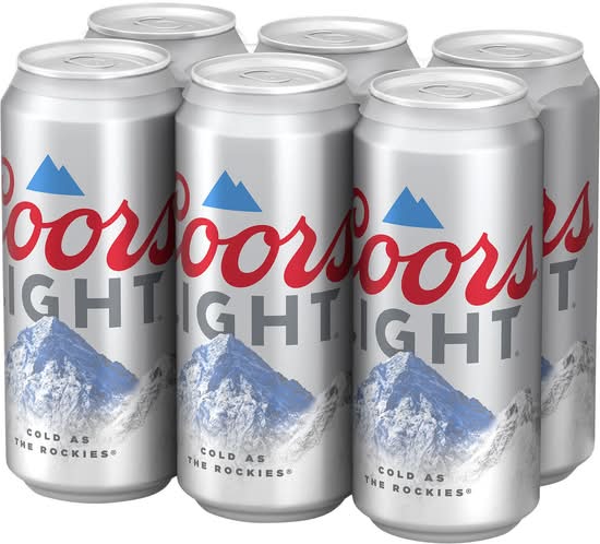 Coors light 6 pack