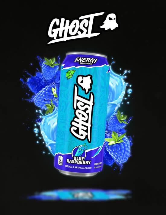 Ghost blue raspberry!
