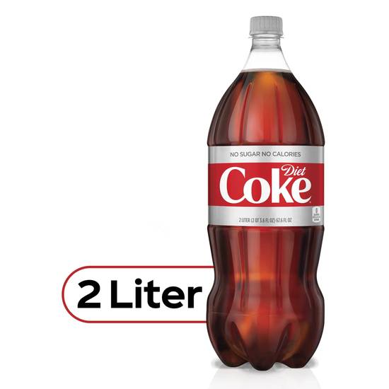 2 liter diet coke