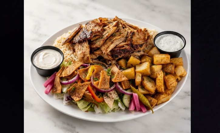 Assiette Shawarma Poulet | Chicken Shawarma Platter