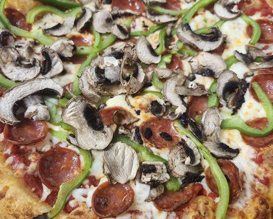 1. 14" Large Deluxe Pizza