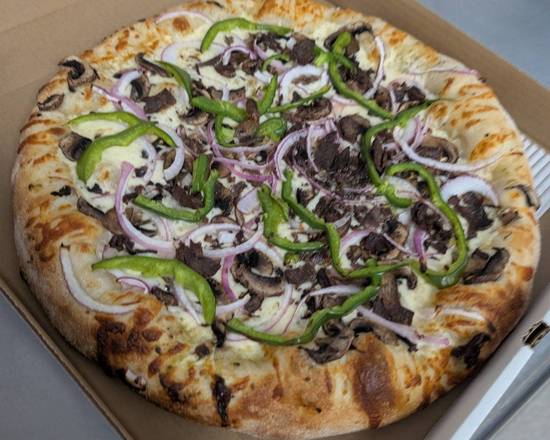 12. 14" Large Philly Steak Pizza