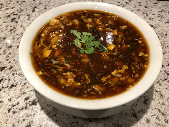 Hot-and-Sour Vegetable Soup