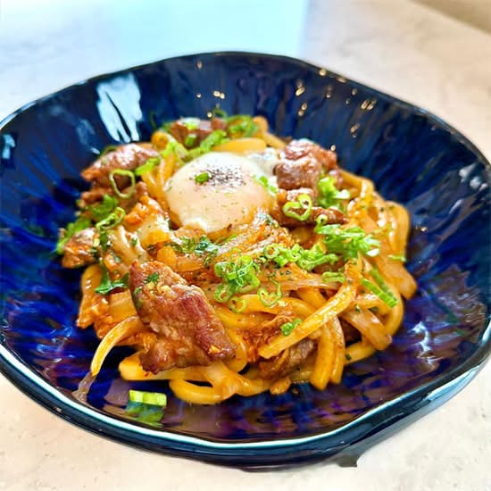 Kimchi  Beef Yaki Udon with Onsen Egg (New)