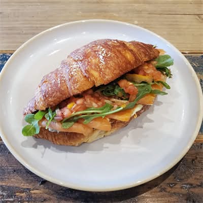 Smoked Salmon Croissant