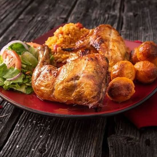 Assiette demi poulet / Half Chicken Plate