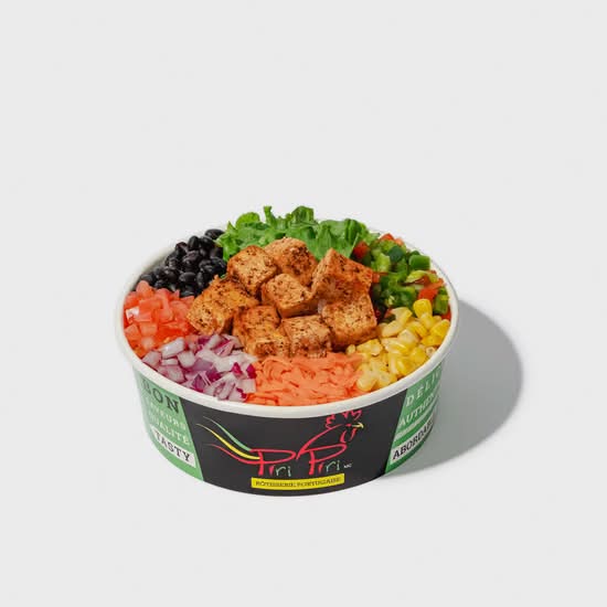 Piri bol Tofu mariné / Marinated Tofu Piri Bowl