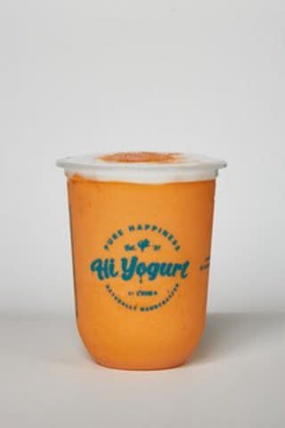 Thai Yogurt Shake w/ Cheese Foam