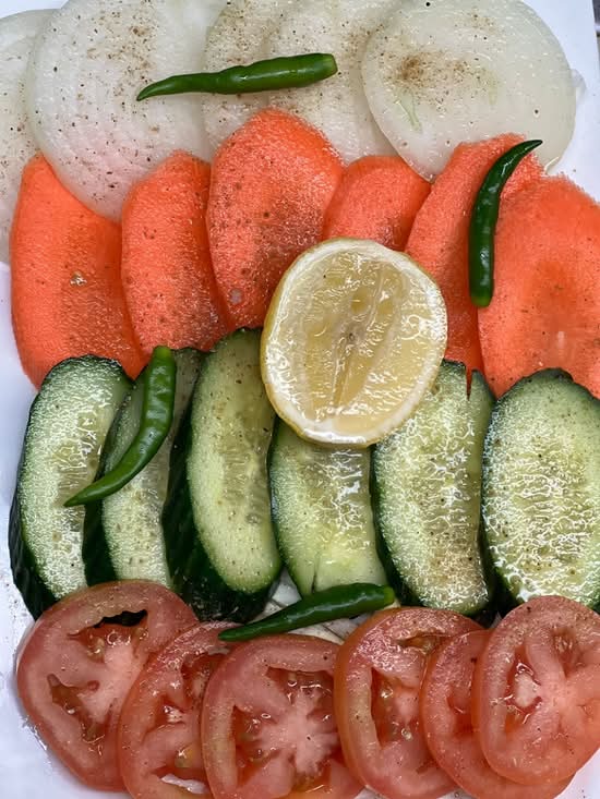 INDIAN GREEN SALAD (GF, DF)