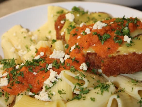Chicken Parmesan Pasta