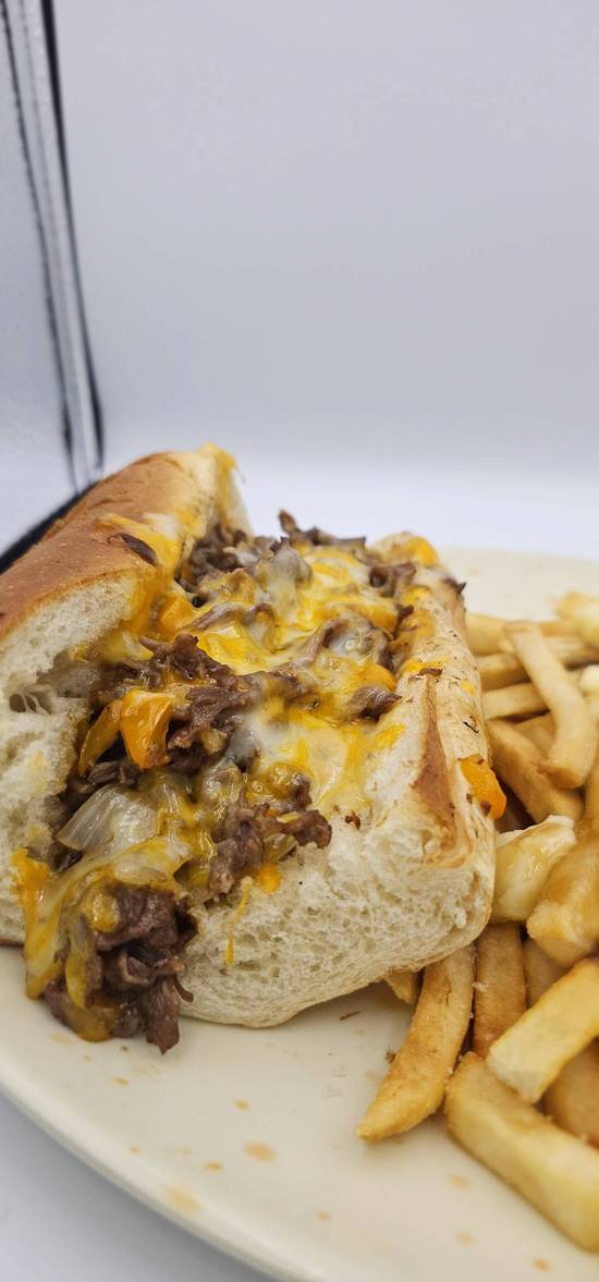Philly Cheese Steak Sandwich