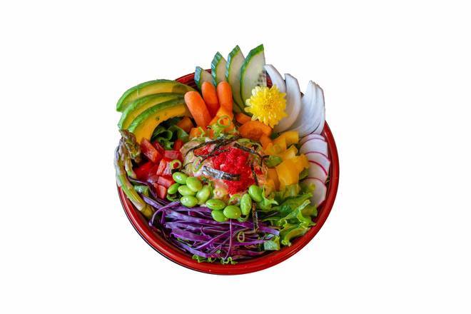 Saumon épicé / Spicy Salmon Poke-Bowl