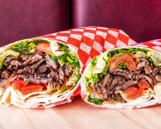 Lamb and Beef Shawarma Wrap #3 (Premixed)