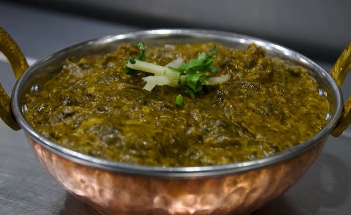 Crevette Saag / Shrimp Saag