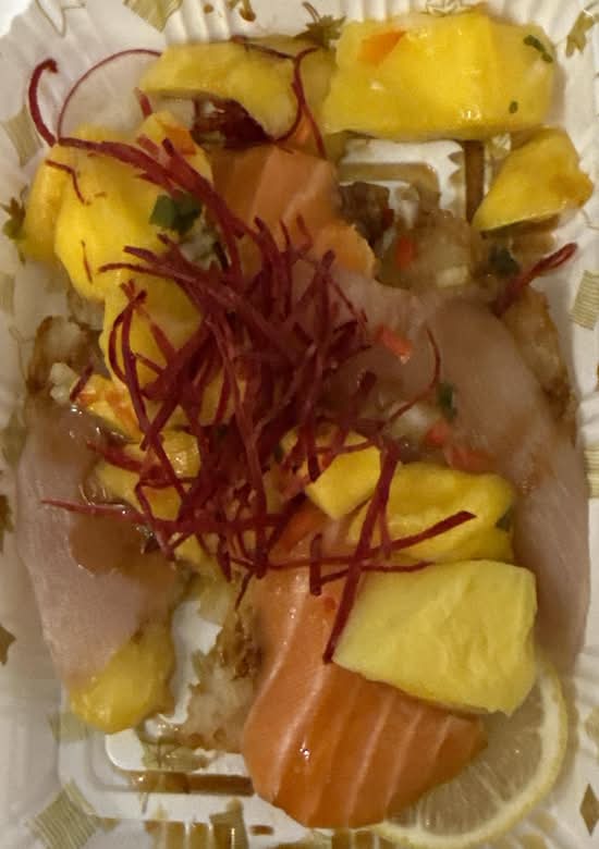 Mango Sushi Pizza