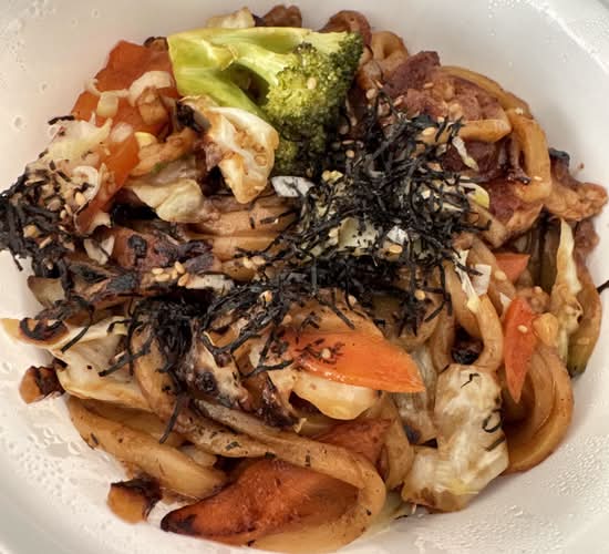 Beef Yakiudon