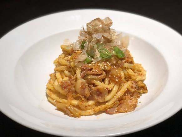 Kimchi Mentaiko Udon