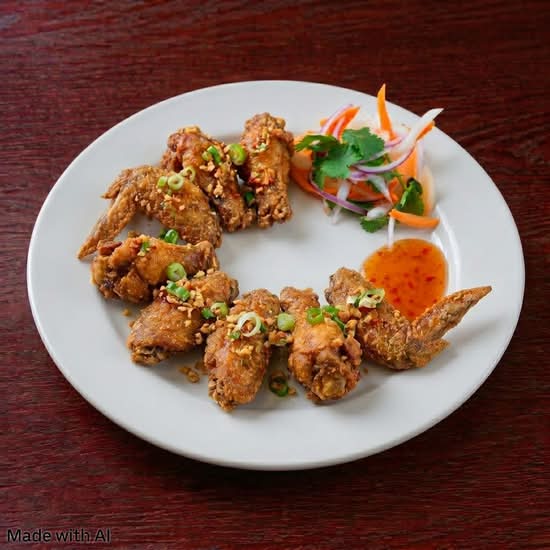 Crispy Chicken Wings (8 pcs)