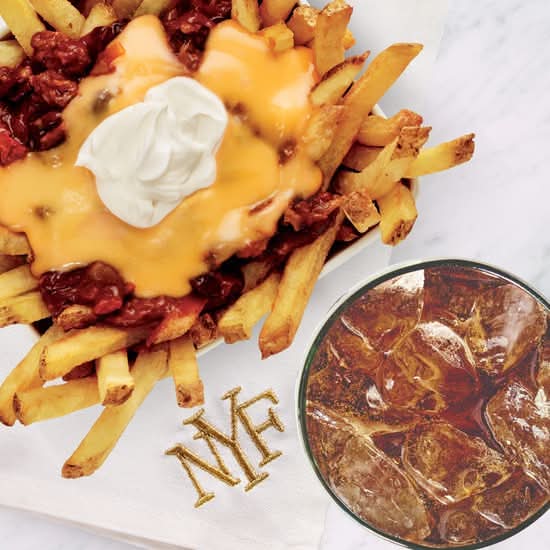 Chilli Cheese Fries & Pepsi