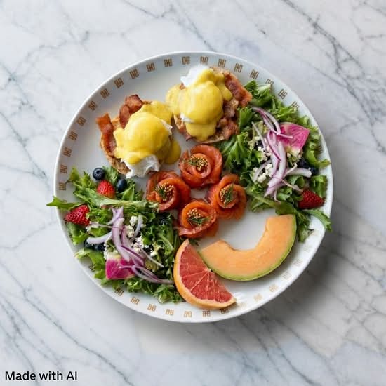House Smoked Salmon & Cream Cheese benedict