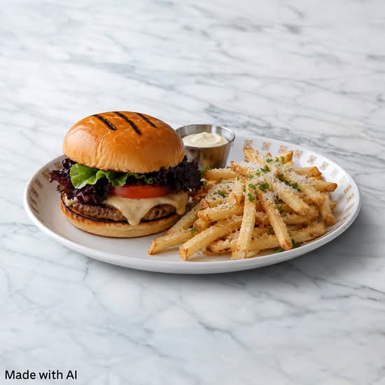 Sous Vide Lamb Burger