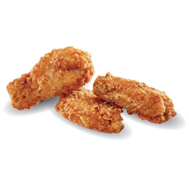 8 Pcs Breaded Chicken Wings