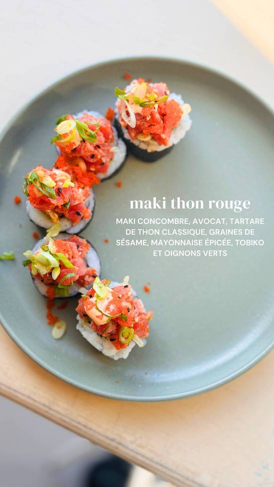 Maki thon rouge