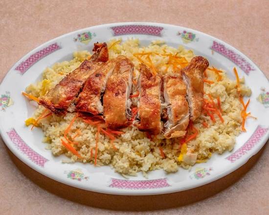 Fried Chicken Leg with Egg