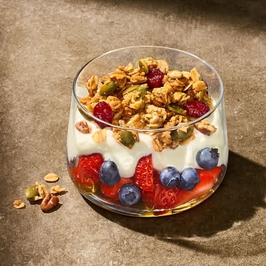 Greek Yogurt with Berries Parfait