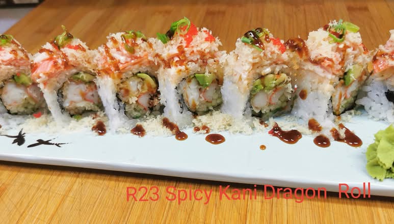 Spicy Kani Dragon Roll