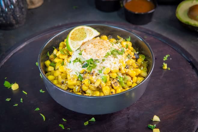Roasted Street Corn